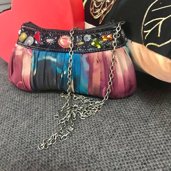 Mary Frances one of a kind embellished mini bag - Picture 2 of 14